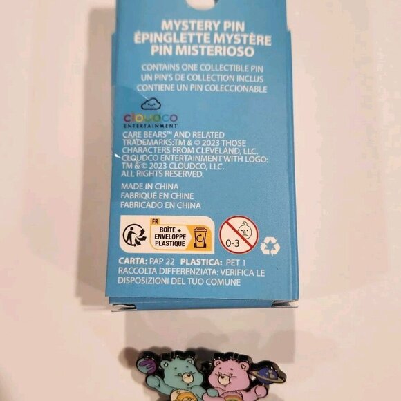 Loungefly Care Bears Cheer and Wish Bear with Planets Pin Blind Box NEW Opened - Picture 9 of 10